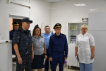 Начальник УФСИН Алексей Климов и заместитель прокурора региона Евгений Петренко посетили Областную соматическую больницу УФСИН России по Самарской области