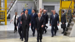 Владимир Путин ознакомился с новым двигателем мощностью 110 мегаватт на самарском предприятии