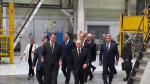 Владимир Путин ознакомился с новым двигателем мощностью 110 мегаватт на самарском предприятии