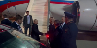 Кремль опубликовал кадры прибытия Владимира Путина в Самару - ГТРК Самара