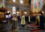 В Иверском женском монастыре состоялся торжественный молебен в честь Самарского знамени