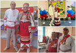 В Самарской области жители голосуют в национальных костюмах