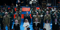 На одну сцену вышли более 500 музыкантов, а также ветераны специальной военной операции, в том числе, участники программы «Школа героев». - НИА Самара