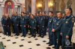 Сотрудники регионального управления МЧС России посетили молебен в честь иконы Божией Матери «Неопалимая Купина»