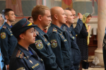 Сотрудники регионального управления МЧС России посетили молебен в честь иконы Божией Матери «Неопалимая Купина»