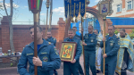 Сотрудники регионального управления МЧС России посетили молебен в честь иконы Божией Матери «Неопалимая Купина»