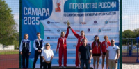 Сборная Самарской области в составе Татьяна Левшина и Варвара Кудаева стала бронзовым призером среди девушек 15-16 лет. - НИА Самара