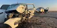 В Красноярском районе столкнулись две Lada Granta, оба водителя погибли - Волга Ньюс