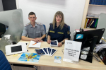 Сотрудники ИК-26 приняли участие в ярмарке вакансий в городе Кинель