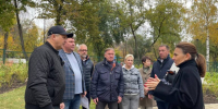 Глава Самары Иван Носков проконтролировал ход работ в парке Щорса - SamaraGIS.Ru