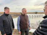 В Сергиевском районе Самарской области завершен капитальный ремонт плотины пруда «Игонькин»