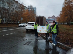 В Самаре замечены родители, патрулирующие дороги возле школ