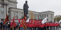 Сотрудники ОДК-Кузнецов приняли участие в шествии XV Парада Памяти - Минпромторг