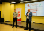 Награждение призеров творческих конкурсов, посвященных Параду Памяти