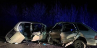 Три человека пострадали при столкновении Daewoo Matiz и "четырнадцатой" под Самарой - Волга Ньюс