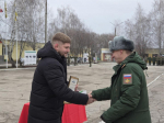 Александр Шарков поздравил 30-й отдельную гвардейскую мотострелковую бригаду со знаменательной датой