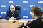 Губернатор Самарской области Федорищев провел прием граждан