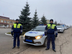 В Самарской области сотрудники ДПС помогли водителю грузовика
