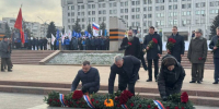 В Самаре состоялась церемония возложения цветов к Вечному огню - SamaraGIS.Ru