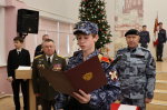 Ученики второго кадетского класса Росгвардии в Самаре принесли присягу в День Героев Отечества