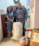 Сотрудники Областной туберкулёзной больницы УФСИН России по Самарской области оказали благотворительную поддержку центру социальной помощи женщинам «Ты не одна»