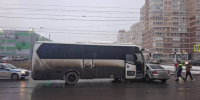 Автобус с восьмью пассажирами попал в ДТП в Тольятти 13 декабря - Комсомольская Правда Самара