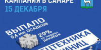Всего 15 декабря на улицах Самары работали 368 человек и 370 единиц спецтехники - НИА Самара