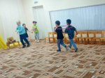 Инструктор противопожарной профилактики 133 Части провела спортивную эстафету с подрастающим поколением