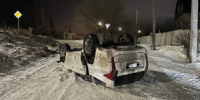 19-летний водитель в Сызрани перевернул машину в кювет, есть пострадавшие - НИА Самара