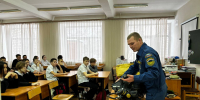 Похвистневские школьники познакомились с профессией пожарного - Центр по делам гражданской обороны, пожарной безопасности и чрезвычайным ситуациям