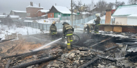 Сегодня в Ставропольском районе произошел пожар. Горел жилой дом - Центр по делам гражданской обороны, пожарной безопасности и чрезвычайным ситуациям
