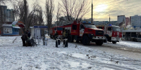Женщина погибла при крупном пожаре в жилом доме в Самаре 25 декабря - Самарская Газета