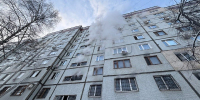 Горящую девятиэтажку на проспекте Кирова в Самаре потушили пожарные - Самарская Газета