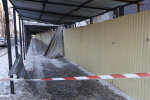 Со строящегося дома в Самаре сорвалась люлька с рабочими