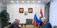 Вячеслав Федорищев обсудил с главой Сергиевского района перспективы развития муниципалитета - Газета Время