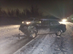 Дорожно-транспортное происшествие с участием двух автомобилей произошло вчера в Волжском районе