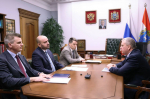 Губернатор Вячеслав Федорищев провел рабочую встречу с управляющим директором «ОДК-Кузнецов» Олегом Выдумлевым