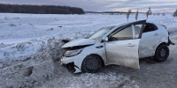Под Самарой женщина на Kia врезалась в фуру - Волга Ньюс