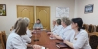 Лариса Сабардина встретилась с профкомом Кинель-Черкасской ЦРБ. - Профсоюз работников здравоохранения