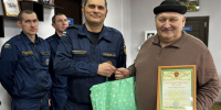 В 35 Отряде Похвистневского района проводили на заслуженный отдых ветерана пожарной охраны - Центр по делам гражданской обороны, пожарной безопасности и чрезвычайным ситуациям