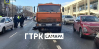В Самаре пешеход погиб под колесами KAMAZ у Дворца Спорта: фото - ГТРК Самара