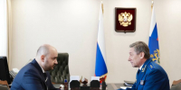 Губернатор Вячеслав Федорищев встретился с заместителем генпрокурора РФ Николаем Шишкиным - SamaraGIS.Ru
