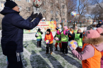 Зимние занятия на мини-футбольных полях проходят в детских садах Самары