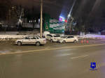 Две «Лады Весты» и «пятнашка» не поделили дорогу в Кировском районе Самары