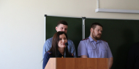 Сотрудники следственного управления и активисты Молодежного движения «Юный следователь» провели встречу со студентами вуза - Следственный комитет