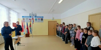 В Челно-Вершинском районе наши специалисты также присоединились к проведению уроков безопасности - Центр по делам гражданской обороны, пожарной безопасности и чрезвычайным ситуациям