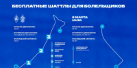 Новый маршрут: «Больница им. Середавина» (Московское шоссе) – «Солидарность Самара Арена», гейт 4. Начало движения: 13:40. - НИА Самара