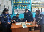 В камышлинской пожарно-спасательной части № 120 завершился первый этап конкурса детских рисунков «Мои родители работают в противопожарной службе»