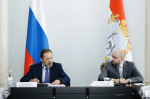 Полномочный представитель президента РФ в ПФО Игорь Комаров и губернатор Вячеслав Федорищев обсудили направления развития Самарского региона