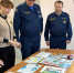 В Красноярском районе комиссия из числа опытных специалистов пожарно-спасательного отряда № 41 определила лучшие рисунки детей огнеборцев - Центр по делам гражданской обороны, пожарной безопасности и чрезвычайным ситуациям